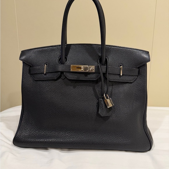 Hermes Handbags - Hermes Birkin 35. 2005 I stamp in incredible condition in Togo w/palladium hw
